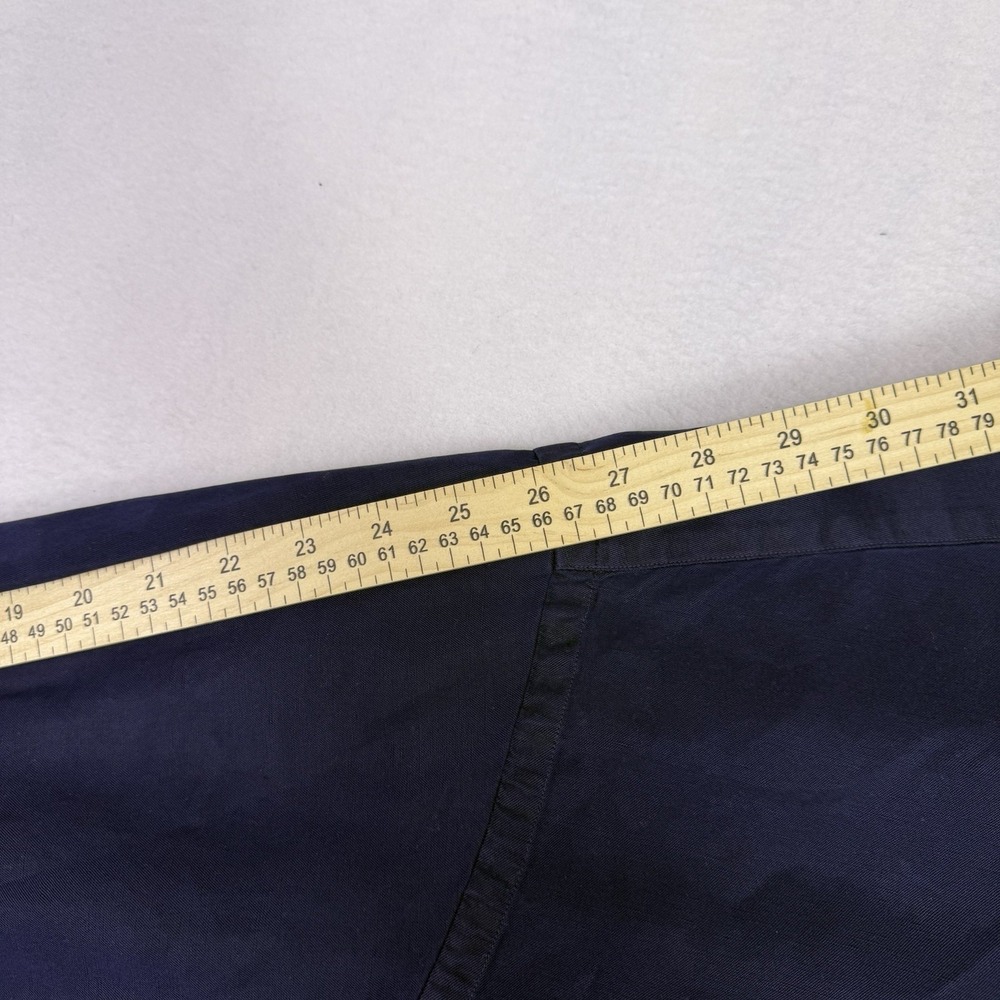 Polo Ralph Lauren Blake XXL Navy Silk Linen Button Down Big & Tall Shirt - Picture 7 of 8